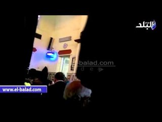 صدى البلد | وصول جثمان ممدوح عبد العليم إلى مسجد مصطفى محمود