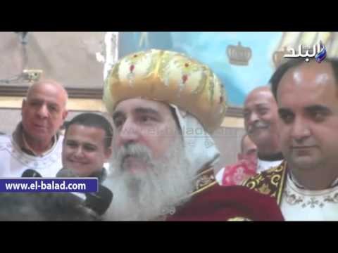 صدى البلد | محافظ بني سويف يشهد قداس عيد الميلاد المجيد