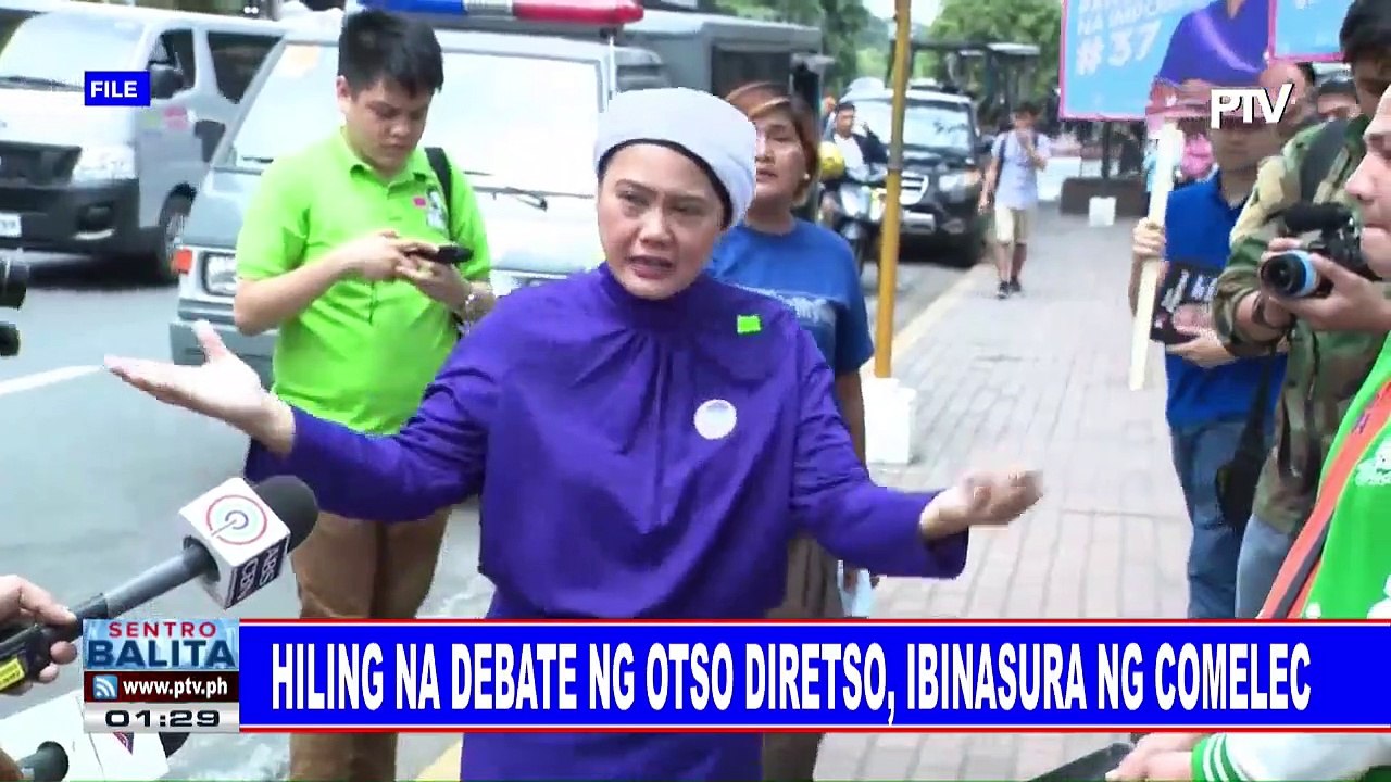 Hiling na debate ng Otso Diretso, ibinasura ng Comelec