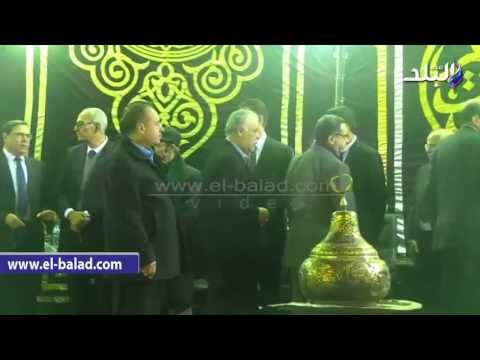 صدى البلد | الفنانون يتوافدون على مسجد عمر مكرم لتقديم العزاء في وفاة ممدوح عبد العليم