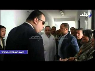صدى البلد | محافظ الفيوم يفاجيء مستشفي سنورس المركزي