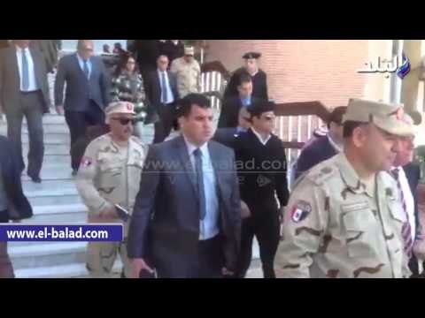 صدى البلد | عسكر ووزيرة التعاون الدولي يتفقدوا مشروعات التنميه بطور سيناء