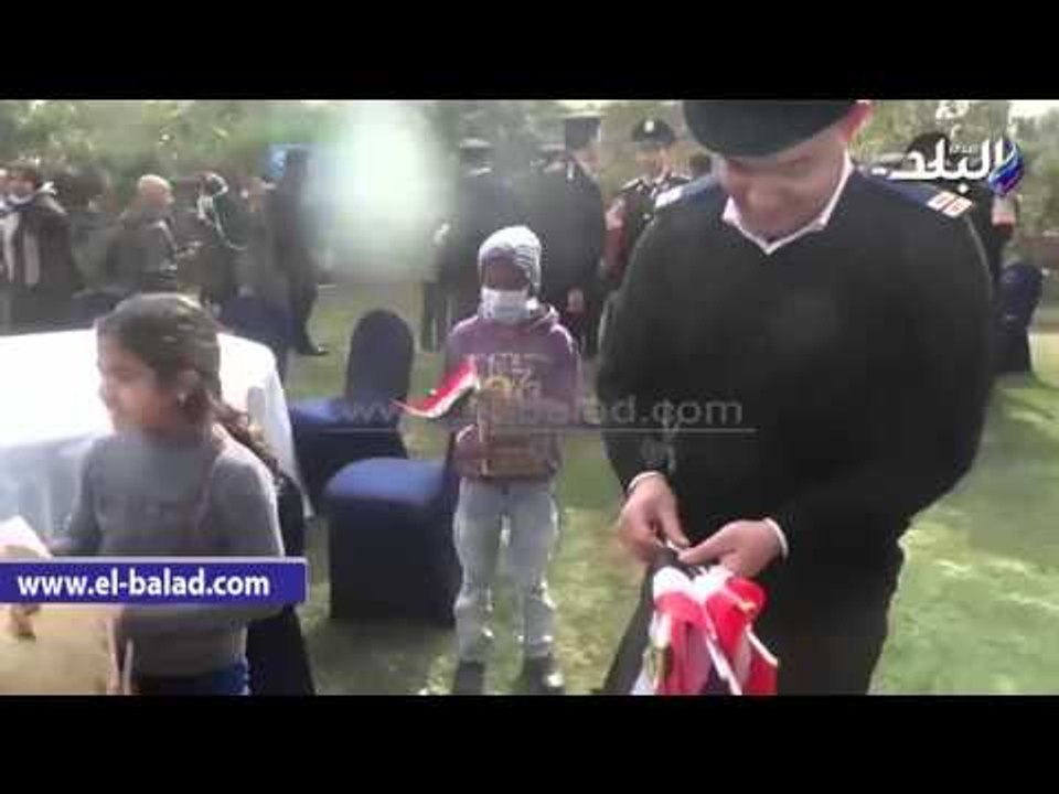 صدى البلد | إنطلاق فعاليات احتفال مديرية امن القاهرة بعيد الشرطة داخل مستشفى سرطان الاطفال