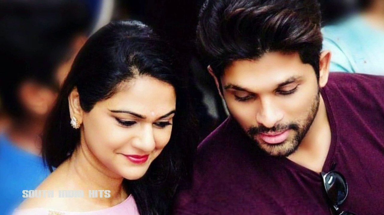 Allu Arjun And Sneha Reddy 8th Wedding Anniversary Pics Viral