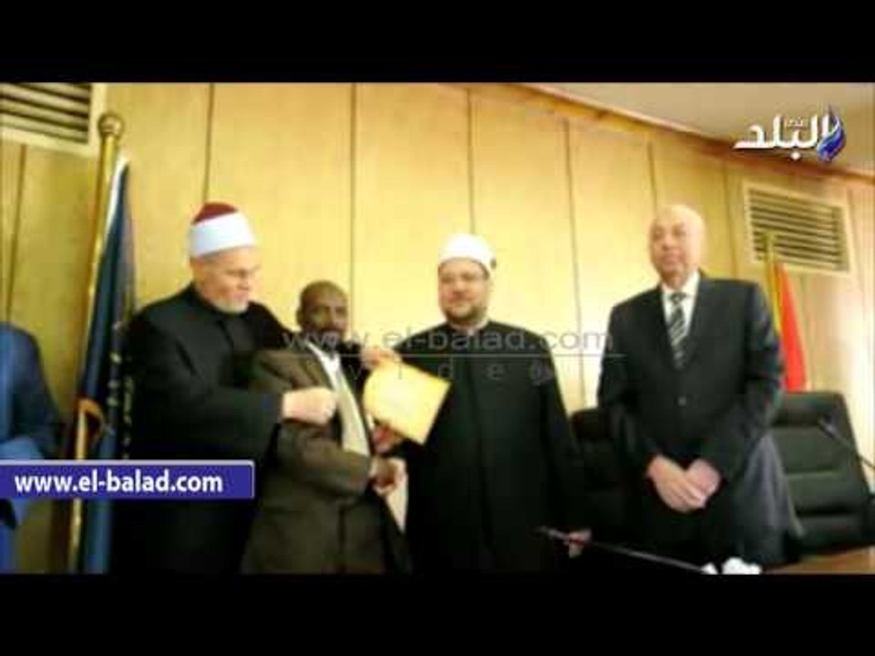 صدى البلد |وزير الأوقاف يشارك في احتفالات محافظ...