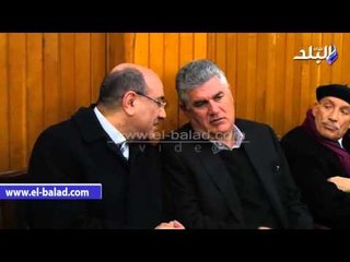 صدى البلد | وصول وزير الثقافة الأسبق وبكري وعبدالحكيم عبدالناصر لعزاء حمدي أحمد‎