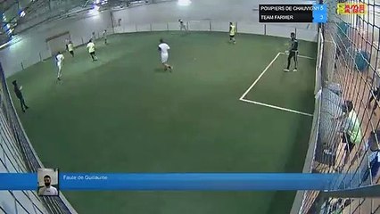 Faute de Guillaume  - POMPIERS DE CHAUVIGNY  Vs TEAM FARMER  - 07/03/19 20:00 - LIGUE 2