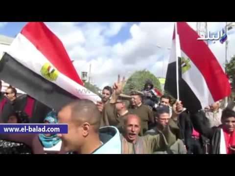 صدى البلد | أهالى الفيوم يحتفلون بعيد الشرطة وذكرى ثورة يناير