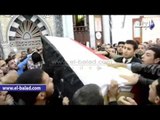 صدى البلد |  محافظ كفرالشيخ يتقدم تشييع جنازة شهداء العريش.. وسط هتاف: