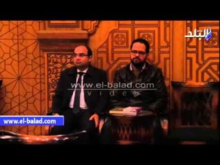 صدى البلد | أحمد صبري يقدم العزاء في "التوني" بمسجد الشرطة‎