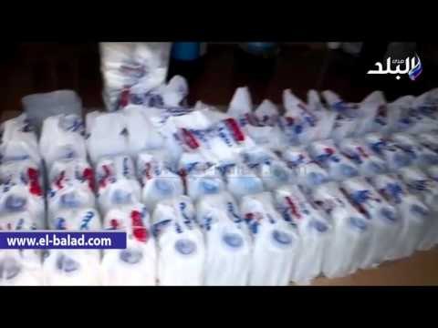 صدى البلد | ضبط محطة لتعبئة المياه غير الصالحة بمطروح