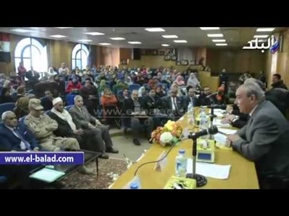 صدى البلد |  تكريم 36 من أسر شهداء الشرطة بالمنيا