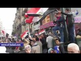 صدى البلد |  مسيرة احتفالية بثورة 25 يناير في ميدان التحرير