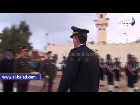 صدى البلد | محافظ مطروح وقيادات الجيش يضعون اكاليل الزهور بمناسبة اعياد الشرطة