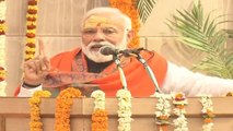 PM Modi says such a thing in Varanasi, people could not stop their laugh | Oneindia News