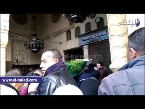 صدى البلد | وصول جثمان عصام التوني لمسجد السيدة نفيسة لأداء صلاة الجنازة عليه