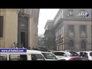 صدى البلد |  وقفة امام دار القضاء العالي
