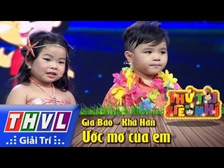 THVL | Thử tài siêu nhí - Tập 8: Ước mơ của em - Gia Bảo, Khả Hân