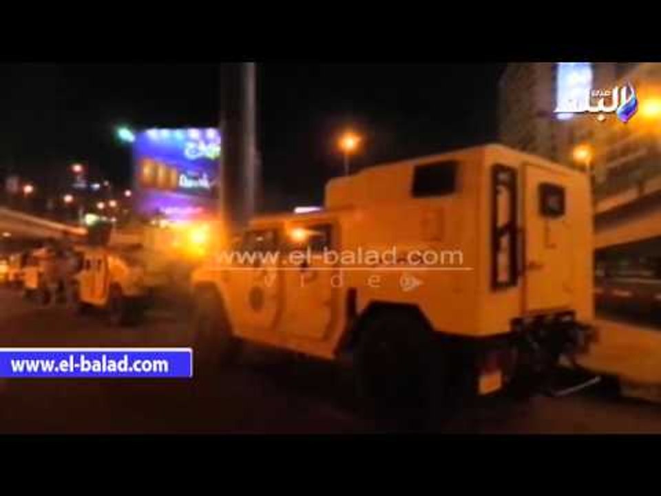 صدى البلد | تمشيط ميدان التحرير ووسط البلد مع اقتراب ذكرى 25 يناير‎