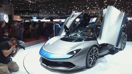 Automobili Pininfarina Stand at the Geneva Motor Show 2019