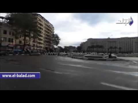 صدى البلد | توافد المواطنين لعبد المنعم رياض رافعين صور السيسى