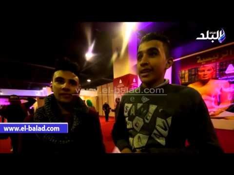 صدى البلد | صدى البلد يرصد اقبال المواطنين علي معرض الكتاب