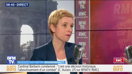Sexisme : "Ces faits existent malheureusement dans l'ensemble du monde politique", selon Clémentine Autain (LFI)