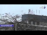 صدى البلد | طائرة تابعة للجيش تحلق في سماء التحرير لمتابعة الحالة الأمنية