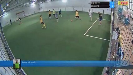 But de Adrien (2-2) - BIG TESTO Vs ENSMATCH - 07/03/19 21:20 - LIGUE 3 - Poitiers Game Parc