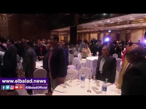 صدى البلد | المشاركون بمؤتمر «لا 11/11» يقفون دقيقة حدادًا على أرواح الشهداء