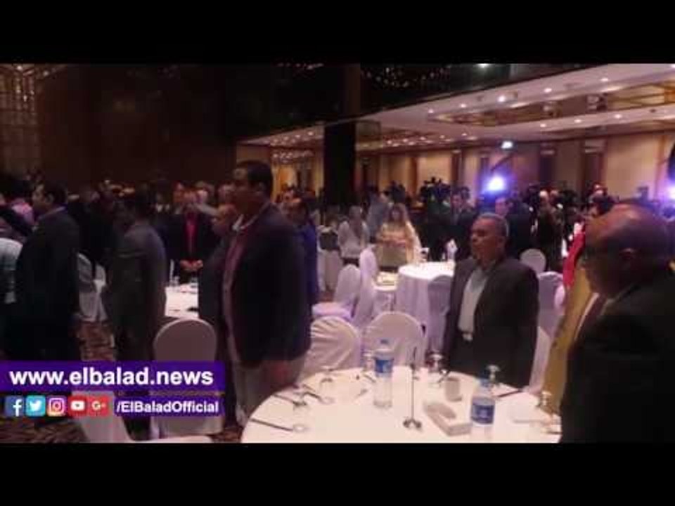 صدى البلد |  المشاركون بمؤتمر «لا 11/11» يقفون دقيقة حدادًا على أرواح الشهداء