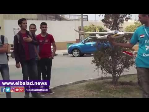 صدى البلد | لاول مرة .. عروض جويه لنادى طيران الدقهلية