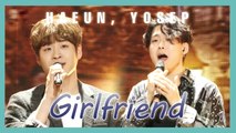 [HOT] HAEUN,YOSEP - Girlfriend ,  하은요셉 - 여자친구 Show Music core 20190309