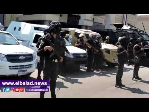 صدى البلد | مدير أمن البحيرة يتفقد قوات تأمين المنشأت الحيوية