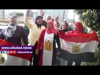 Скачать видео: صدى البلد | مواطنون بميدان التحرير: