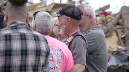 Dha Dış - Trump Hortumun Vurduğu Alabama'yı Ziyaret Etti