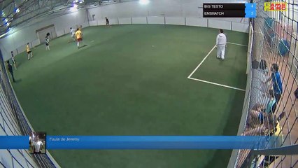 Faute de Jeremy - BIG TESTO Vs ENSMATCH - 07/03/19 21:20 - LIGUE 3 - Poitiers Game Parc