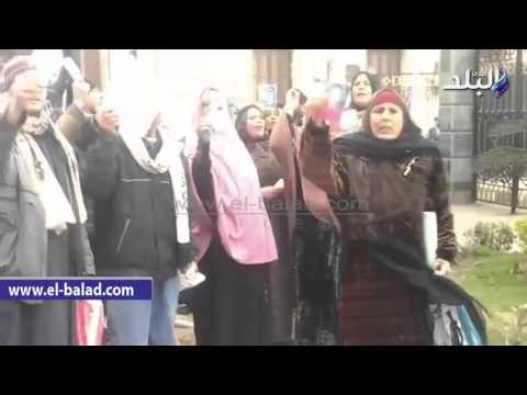 صدى البلد | أهالى المهاجرين غير الشرعيين يتظاهرون أمام مجلس النواب للإفراج عن ذويهم