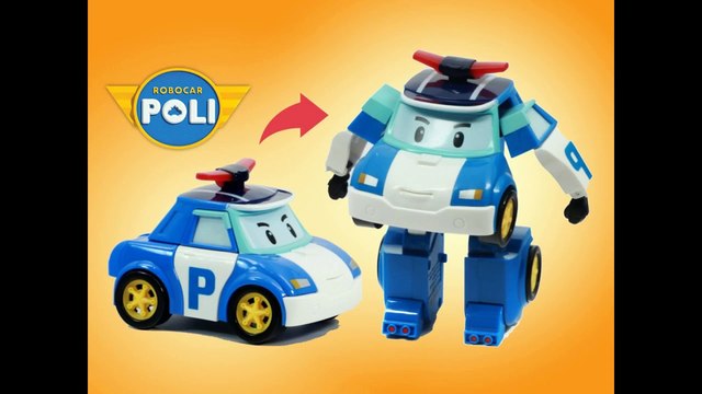 Robocar Poli Mini Transforming Robot 로보카 폴리 - Unboxing Demo Review