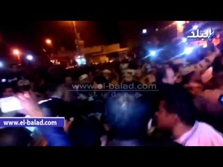 صدى البلد |المنوفية تودع شهيدين بالقوات المسلحة وسط هتافات مناهضة للارهاب