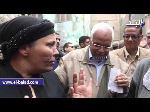 صدى البلد | أهالى تل العقارب يهتفون بعد وعد المحافظ بحصولهم على شقق : يحيا جلال السعيد