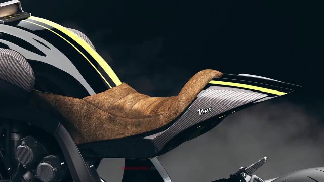 All New Yamaha Vmax V4 Engine 1700cc Cafe Racer Limited Edition 2019-2020 | Mich Motorcycle