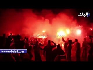 صدى البلد | "الوايت نايتس" يطلقون الشماريخ في حديقة الفسطاط إحياء لذكرى أحداث "الدفاع الجوي"