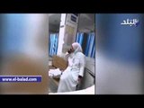 صدى البلد | فيديو جديد لواقعة ضرب أمين شرطة لممرضة كوم حمادة