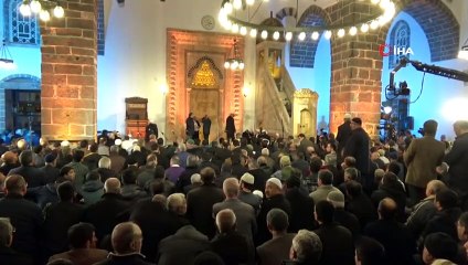Kurşunlu Camii'nde Regaip Kandili Kutlandı