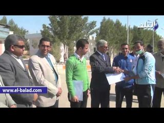 صدى البلد | طلاب "جنوب الوادى" يختتمون معسكر الخدمة العامة والجوالة بمستشفى قنا الجامعى