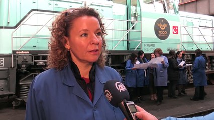 Yerli ve milli lokomotiflerde kadın imzası - ESKİŞEHİR