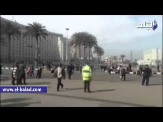 صدى البلد |  إعادة فتح التحرير بعد وصول موكب السيسى للبرلمان