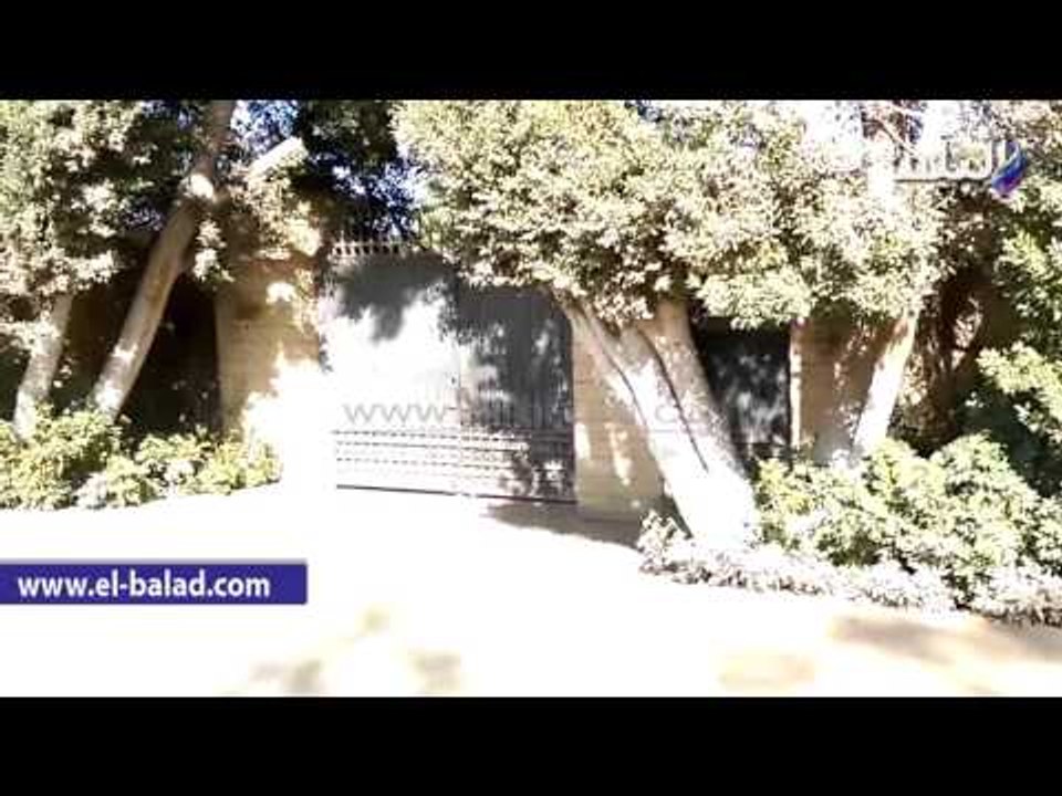صدى البلد |  هدوء تام بمحيط فيلا "حسنين هيكل" بعد شائعة وفاته