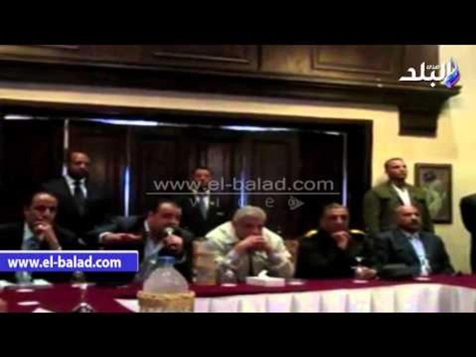 صدى البلد |  محلب ومحافظ الفيوم وبدين يعودون با...